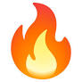 emoji flames from emojiterra.com
